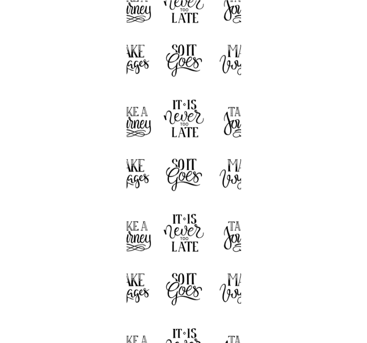 문자가 새겨진 벽지 동기 부여 명언 - TenStickers