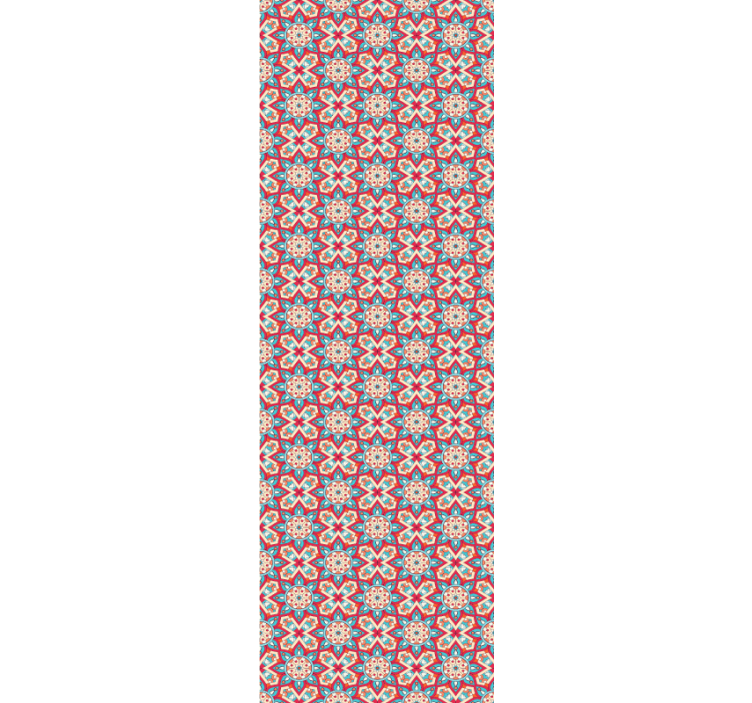 벽지 텍스처 타일 타일에서 영감을 받은 패턴 - TenStickers