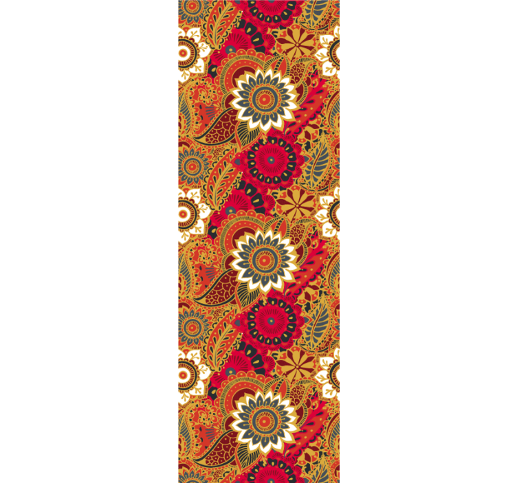 장식용 벽지 만다라에서 영감을 얻은 - TenStickers