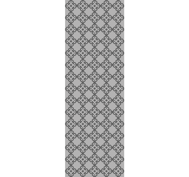 장식용 벽지 복잡한 네잎무늬 - TenStickers