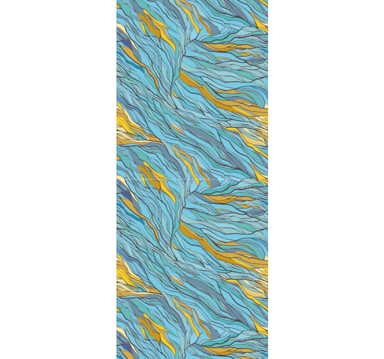 배경 화면 요약 추상적인 유기적 흐름 - TenStickers