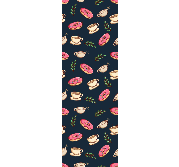 주방 벽지 아침 식사 모티브 - TenStickers