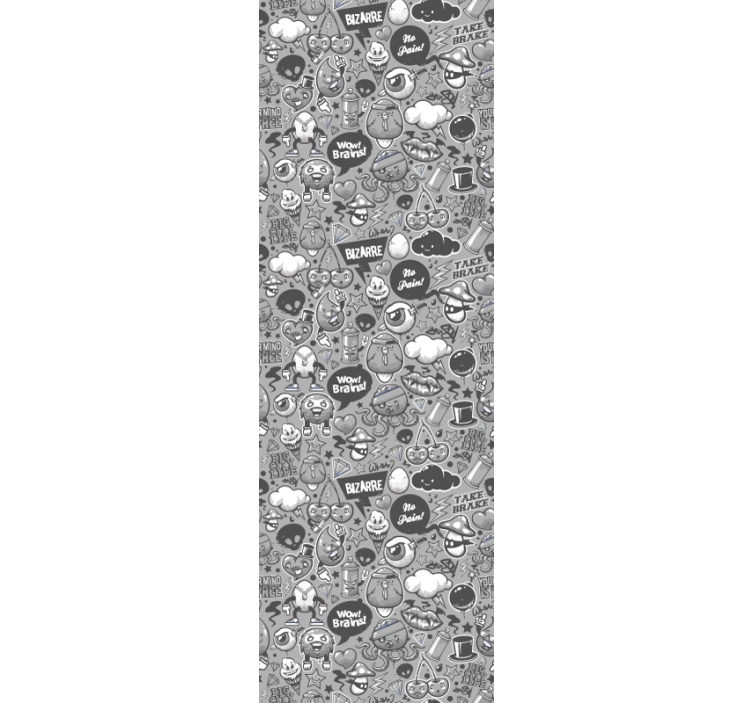 예술적 벽지 다양한 기념일 로고 - TenStickers