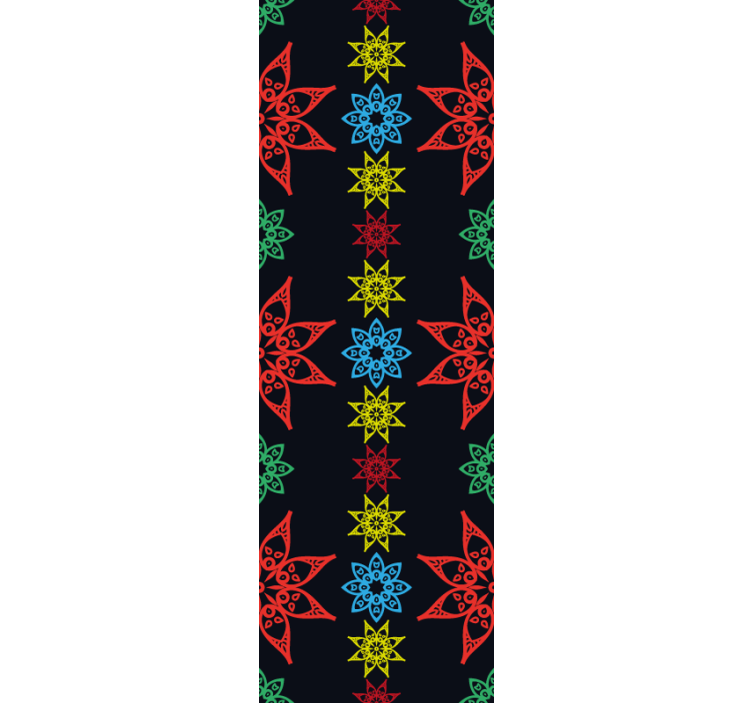 장식용 벽지 꽃 장식 디자인 - TenStickers