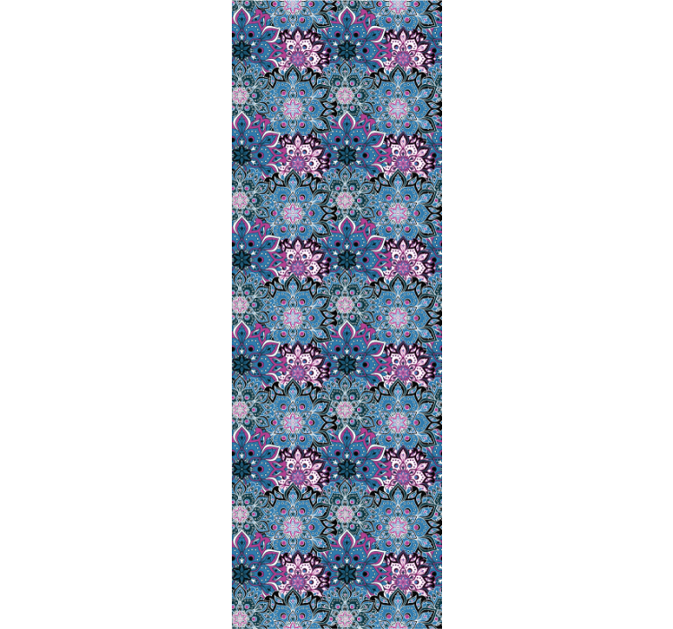 장식용 벽지 만다라 패턴 디테일 - TenStickers