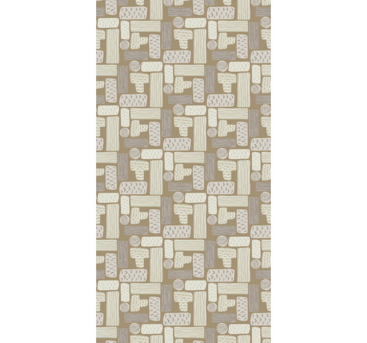 대리석 질감 벽지 기하학적 대리석 - TenStickers