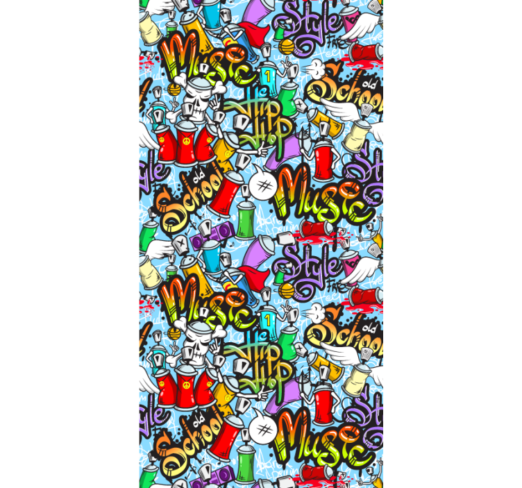 예술적 벽지 낙서 요소 - TenStickers