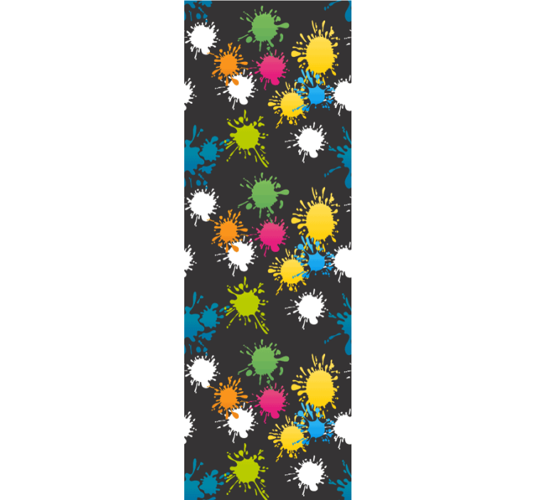 배경 화면 요약 튄 패턴 - TenStickers