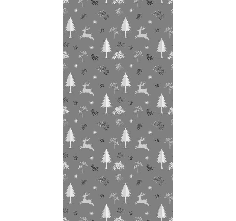 크리스마스 벽지 겨울 풍경 모티브 - TenStickers