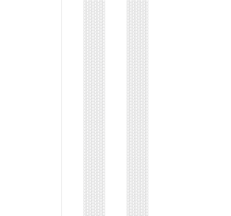 3d 흰색 세로 줄무늬 세로 벽지 - TenStickers