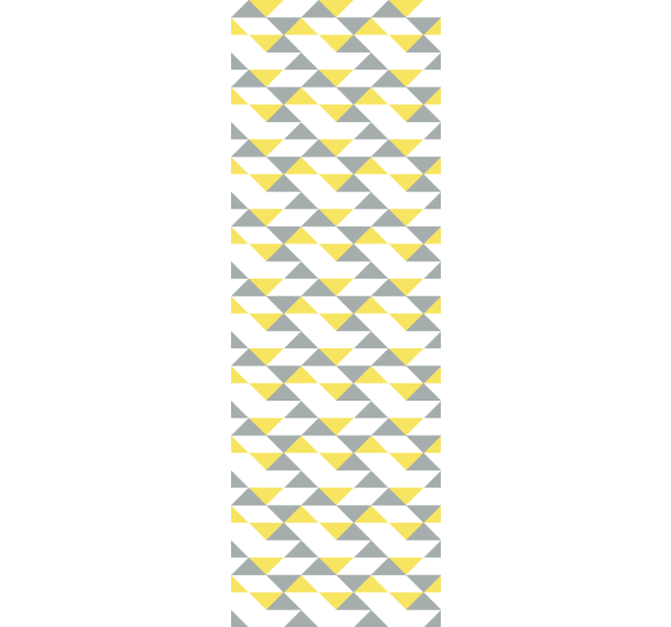 기하학적 벽지 기하학적 삼각형 - TenStickers