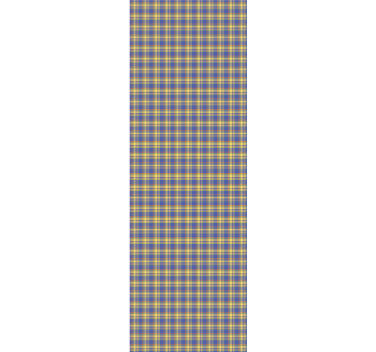 광장 벽지 기하학적 격자 무늬 패턴 - TenStickers