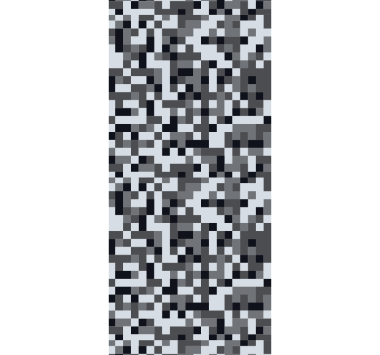 배경 화면 요약 기하학적 픽셀화 - TenStickers