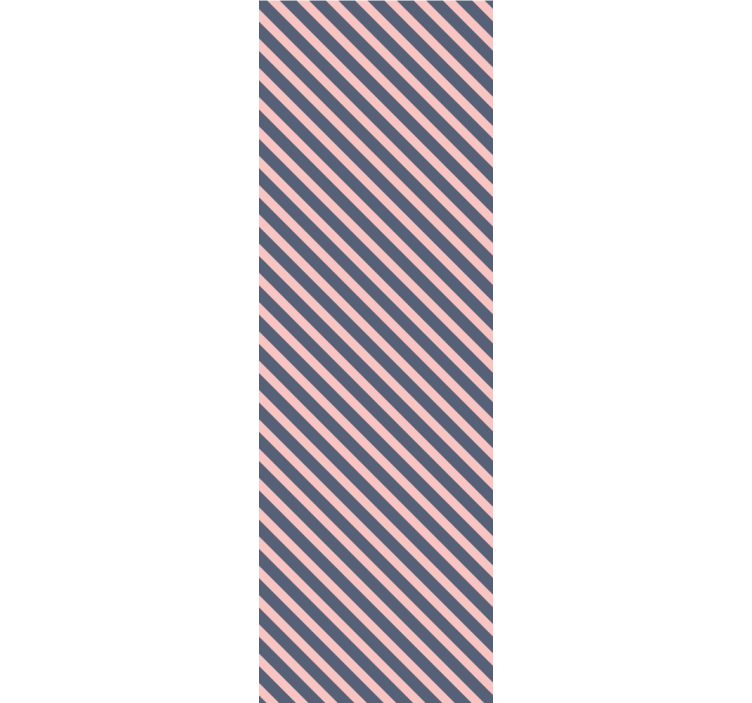 가로 줄무늬 벽지 사선 스트라이프 조화 - TenStickers