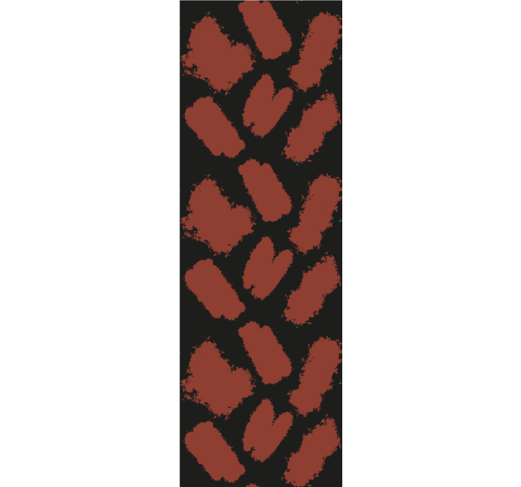 기하학적 벽지 붓질 텍스처 - TenStickers