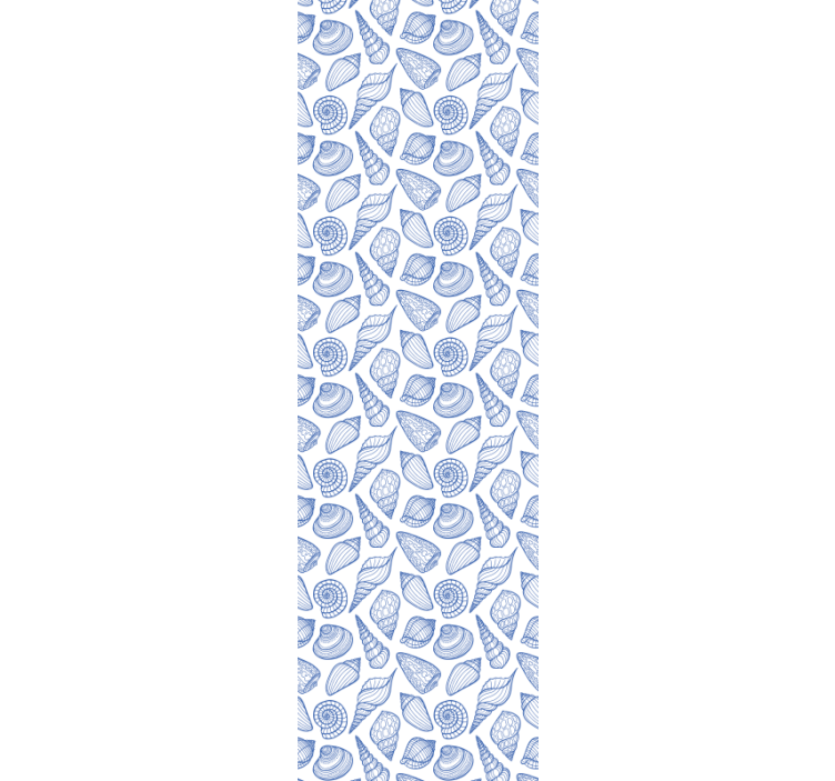 장식용 벽지 기하학적인 잎이 많은 패턴 - TenStickers