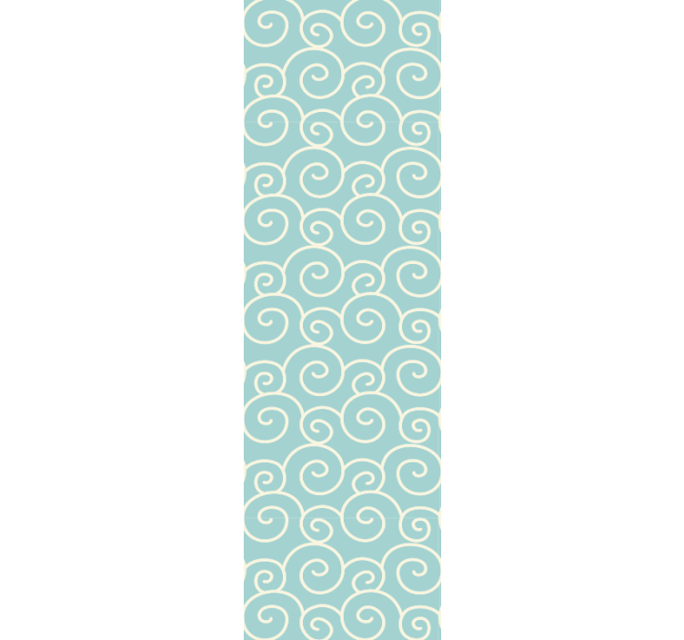 장식용 벽지 소용돌이치는 나선 - TenStickers