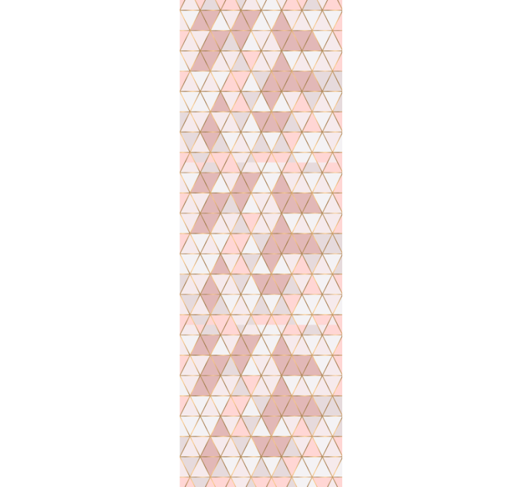 삼각형 벽지 기하학적 삼각형 디자인 - TenStickers