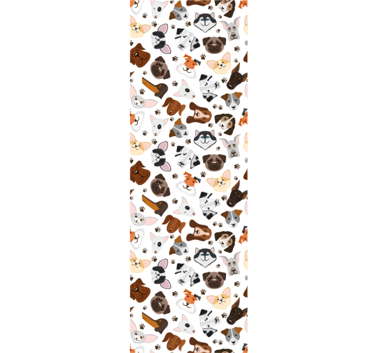 개가있는 벽지 개 수집 - TenStickers