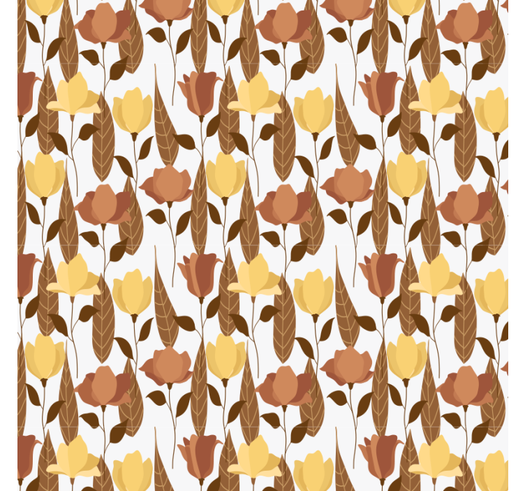 꽃이 있는 벽지 꽃꽂이 디스플레이 - TenStickers