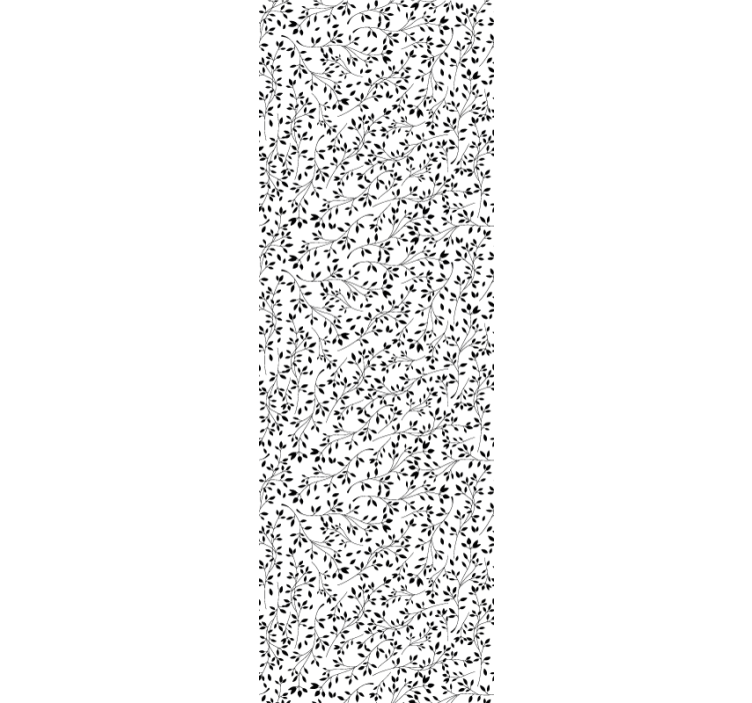 꽃이 있는 벽지 꽃의 복잡함 - TenStickers