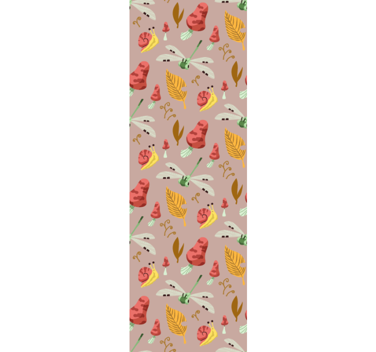 예술적 벽지 환상적인 자연 모티브 - TenStickers