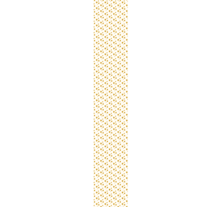 별이 있는 벽지 황금빛 별이 빛나는 패턴 - TenStickers