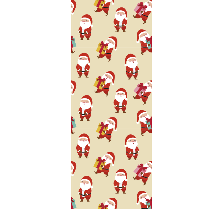 크리스마스 벽지 축제 캐릭터 - TenStickers