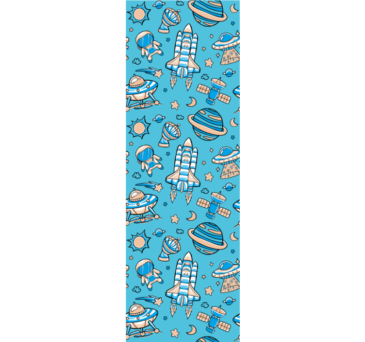 벽지 현대 우주 탐험 판타지 - TenStickers