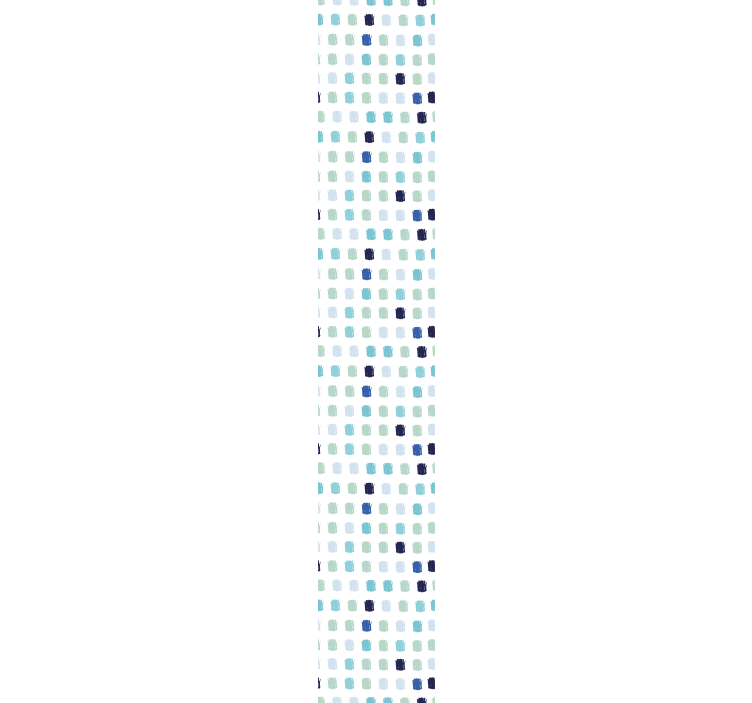 폴카 도트 벽지 붓터치 도트 - TenStickers