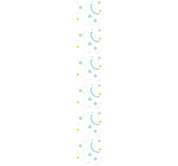 기하학적 벽지 기하학적 도형 놀이 - TenStickers