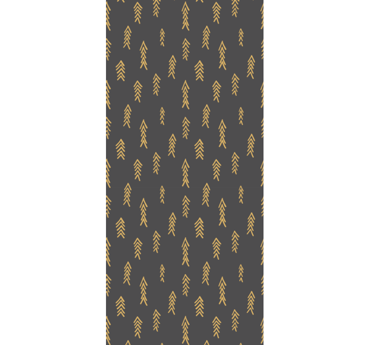 기하학적 벽지 화살표 패턴 모티브 - TenStickers