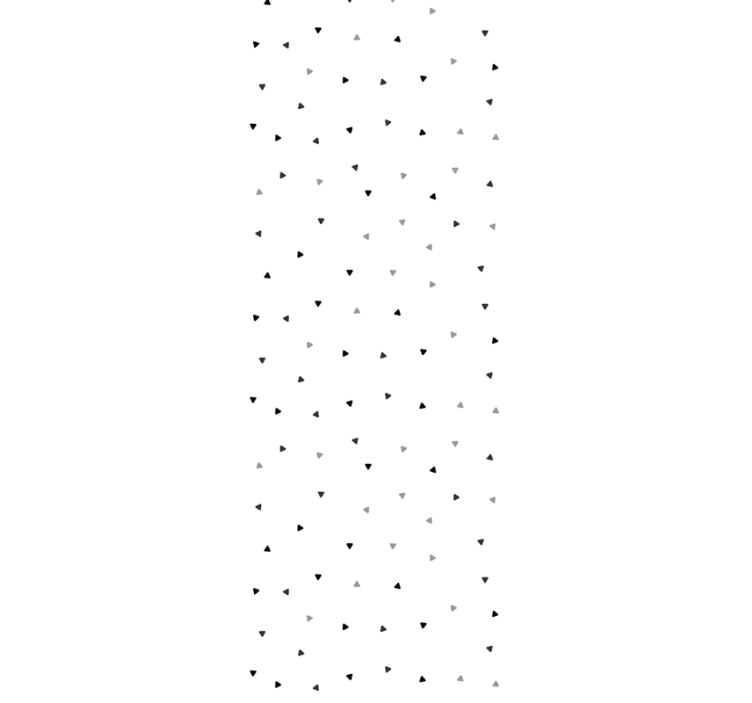 기하학적 벽지 흩어진 삼각형 - TenStickers