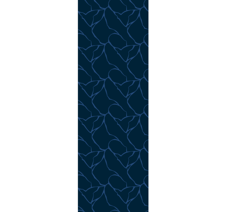 기하학적 벽지 기하학적 라인 디자인 - TenStickers