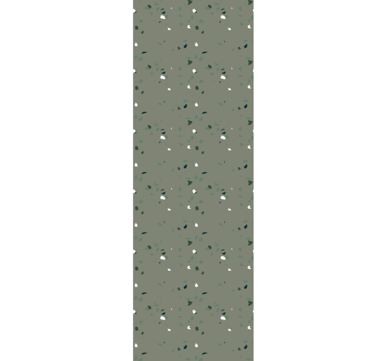 나뭇잎이 있는 벽지 식물 색종이 - TenStickers