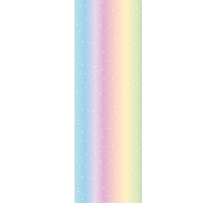 폴카 도트 아기 색상 어린이 배경 - TenStickers