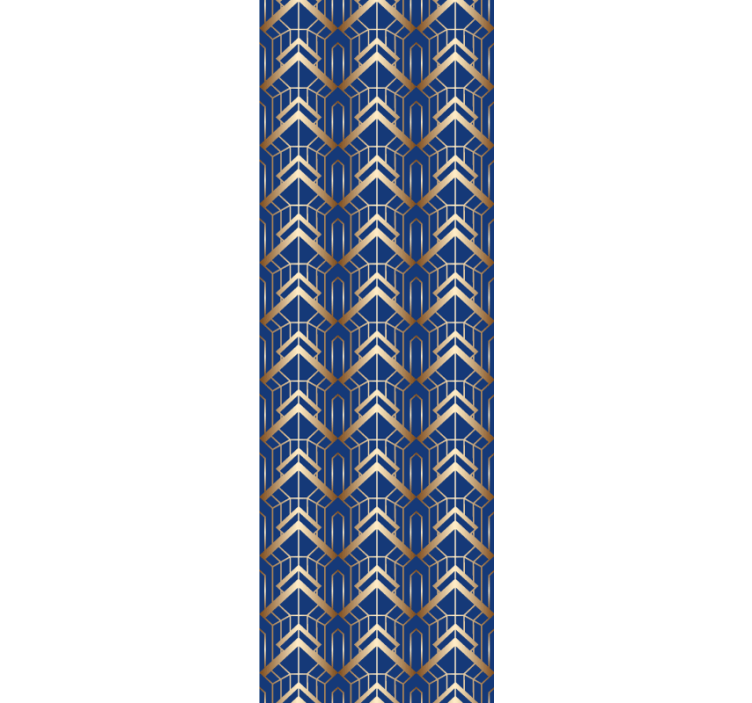 기하학적 벽지 기하학적 화살촉 - TenStickers