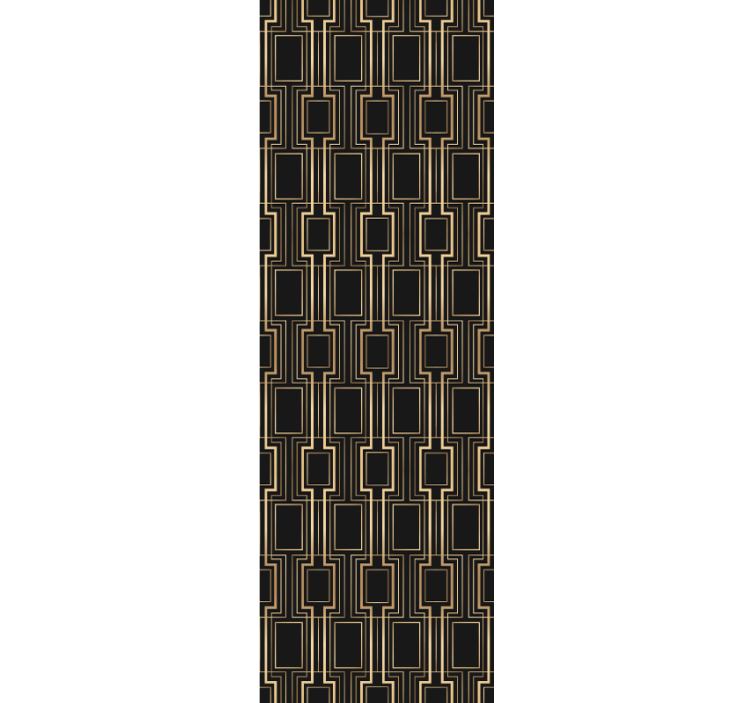 기하학적 벽지 기하학적 정교함 - TenStickers