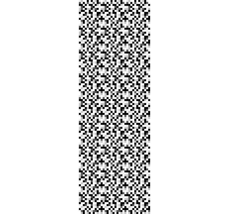 기하학적 벽지 기하학 물떼새 격자 - TenStickers