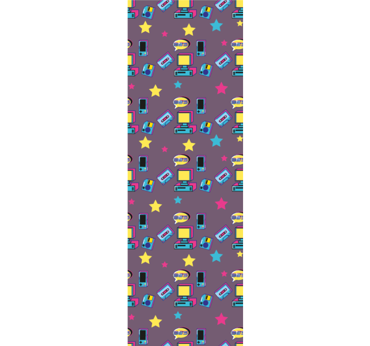 사용자 정의 벽지 복고풍 게임 미학 - TenStickers