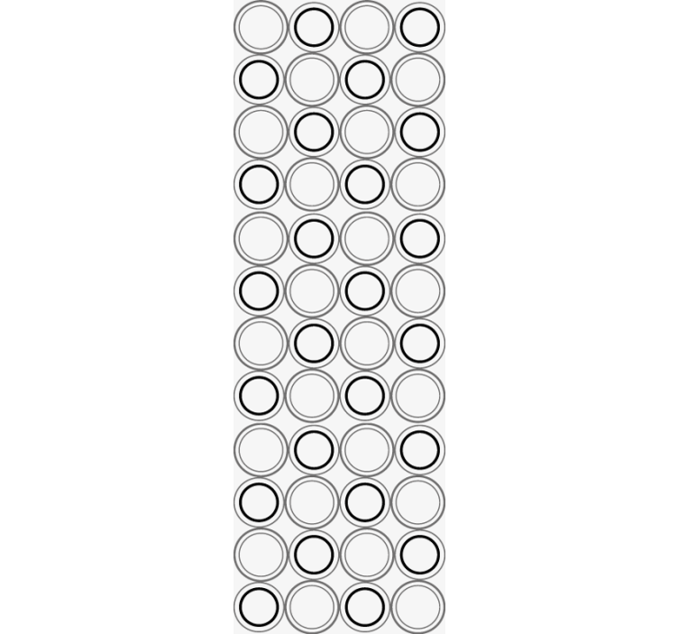 폴카 도트 벽지 연결된 패턴 - TenStickers