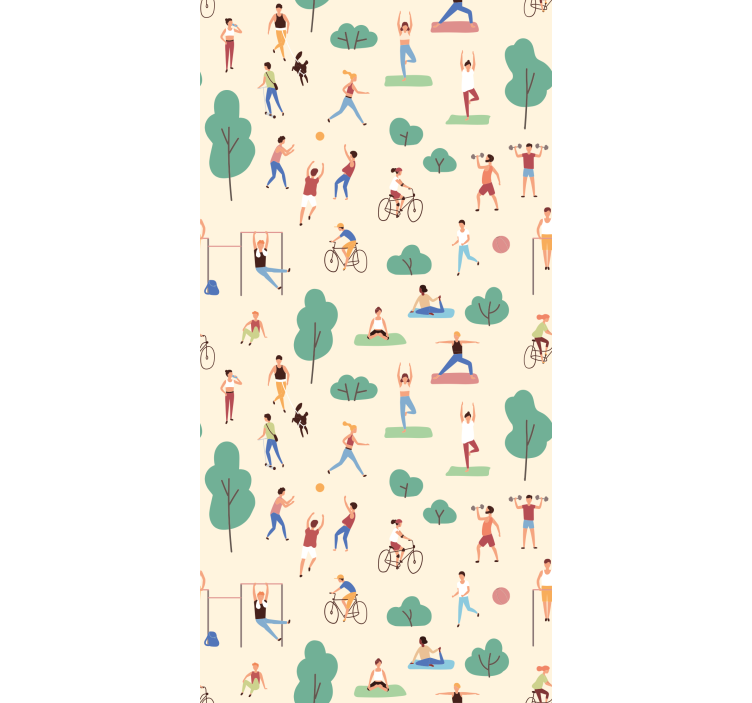 벽지 텍스처 자연 야외 활동 - TenStickers