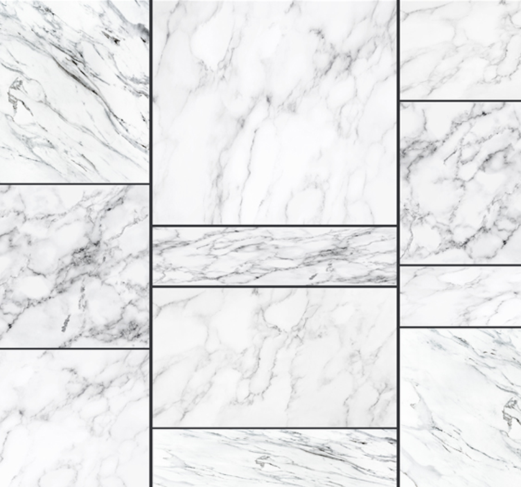 거실 배경 화면 대리석 내부 디테일 - TenStickers