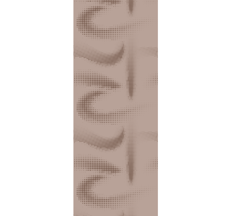 다른 질감 벽지 모래 효과 패턴 파도 - TenStickers