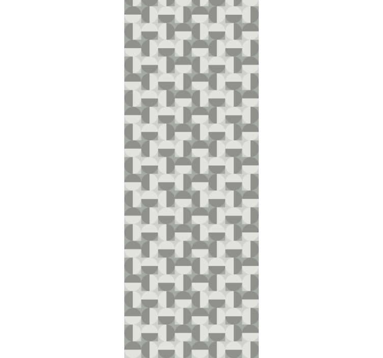 기하학적 벽지 3d 큐브 패턴 - TenStickers