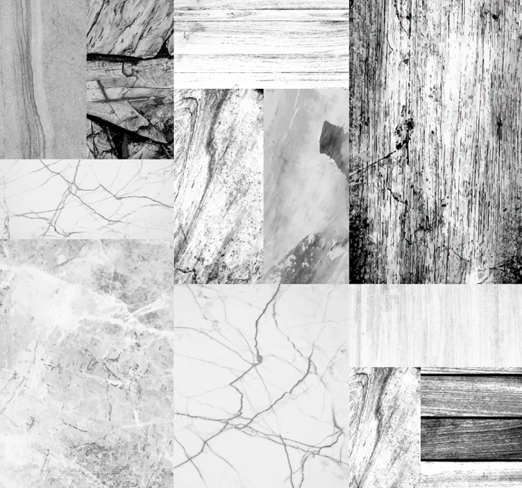 대리석 퍼즐 질감 벽지 - TenStickers