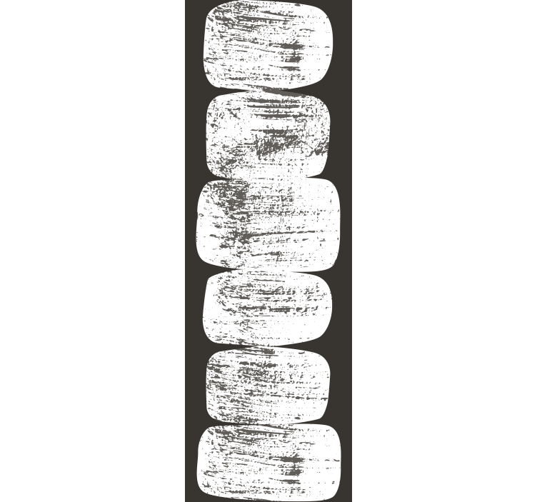 텍스처와 모티브가 있는 벽지 추상 스트로크 디자인 - TenStickers