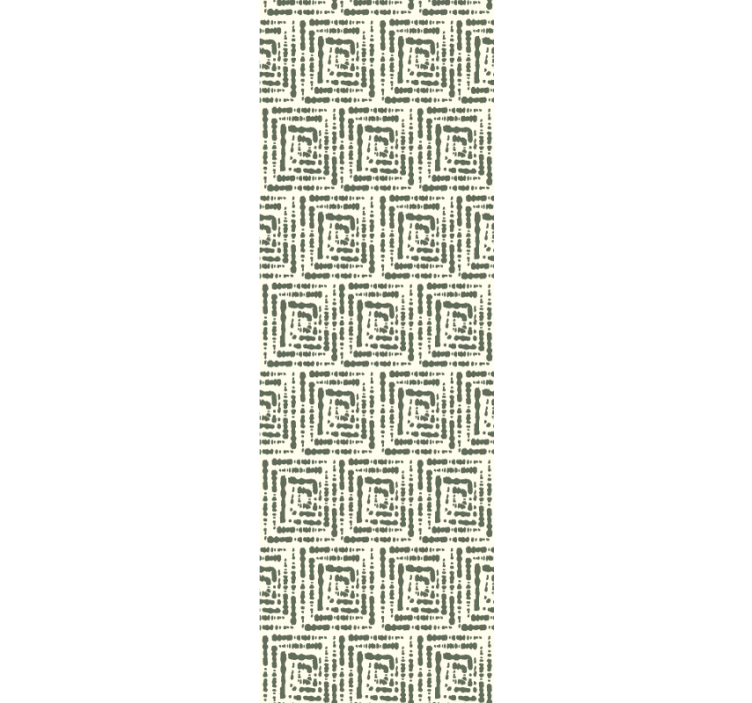 텍스처와 모티브가 있는 벽지 기하학적 패턴 형태 - TenStickers