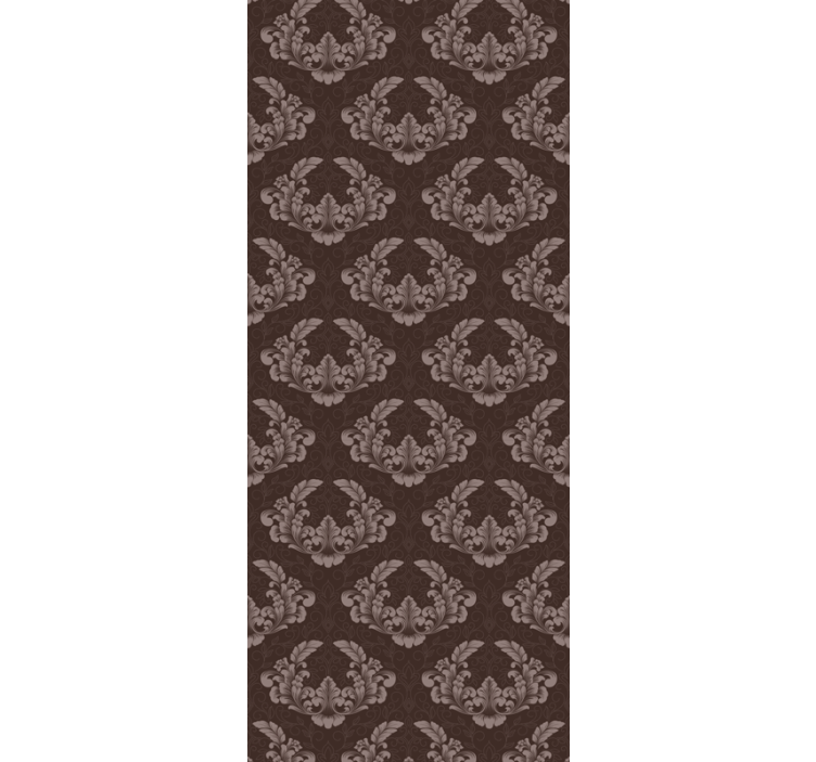 벽지 텍스처 바로코 클래식 플로럴 패턴 - TenStickers