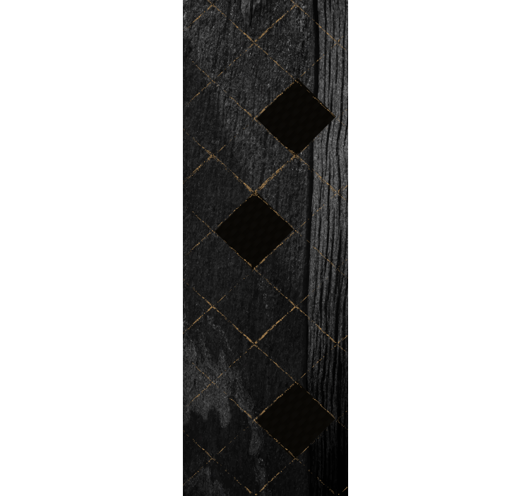 벽지 텍스처 타일 블랙 우아한 패턴 - TenStickers